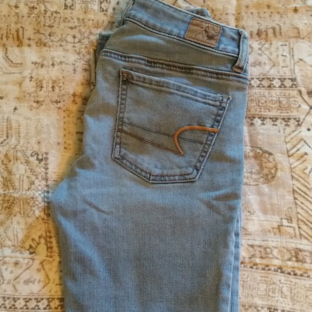 American Eagle skinny jeans - 0